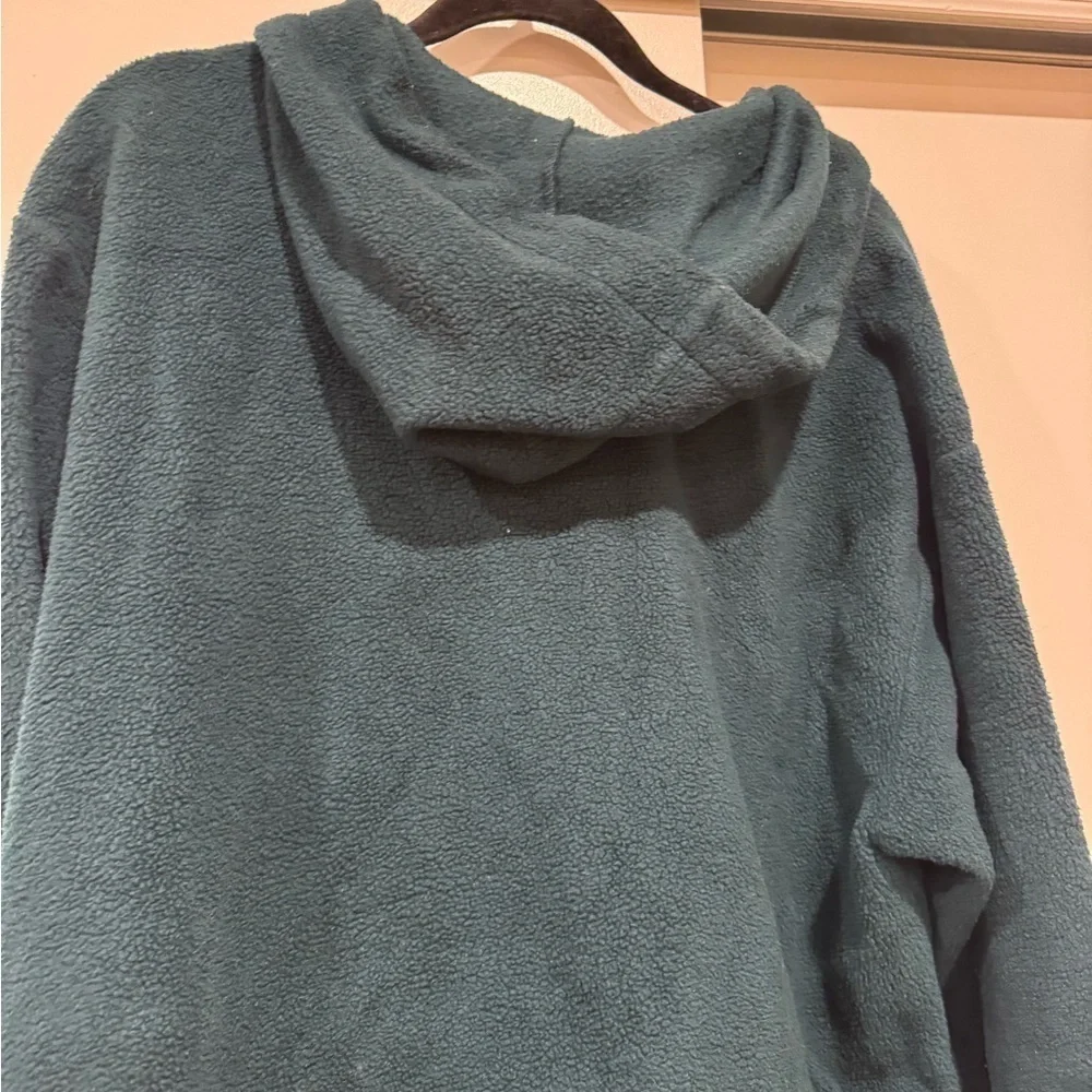 Cozy‎ Dark Green Hooded Jacket